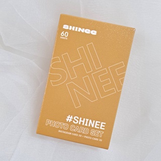 [พร้อมส่ง][พร้อมส่ง] Shinee ชุดการ์ดรูปภาพ 60 ชิ้น