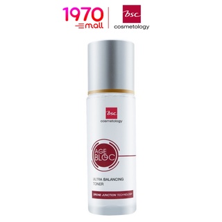 BSC AGE BLOC ULTRA BALANCING TONER 120ml. โทนเนอร์ สูตรอ่อนโยน ปราศจากแอลกอฮอล์