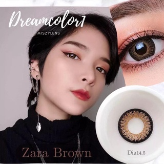 บิ๊กอาย รุ่น Zara สีนำ้ตาล ***แฟชั่นและสายตาสั้น 💜Dreamcolor1💜