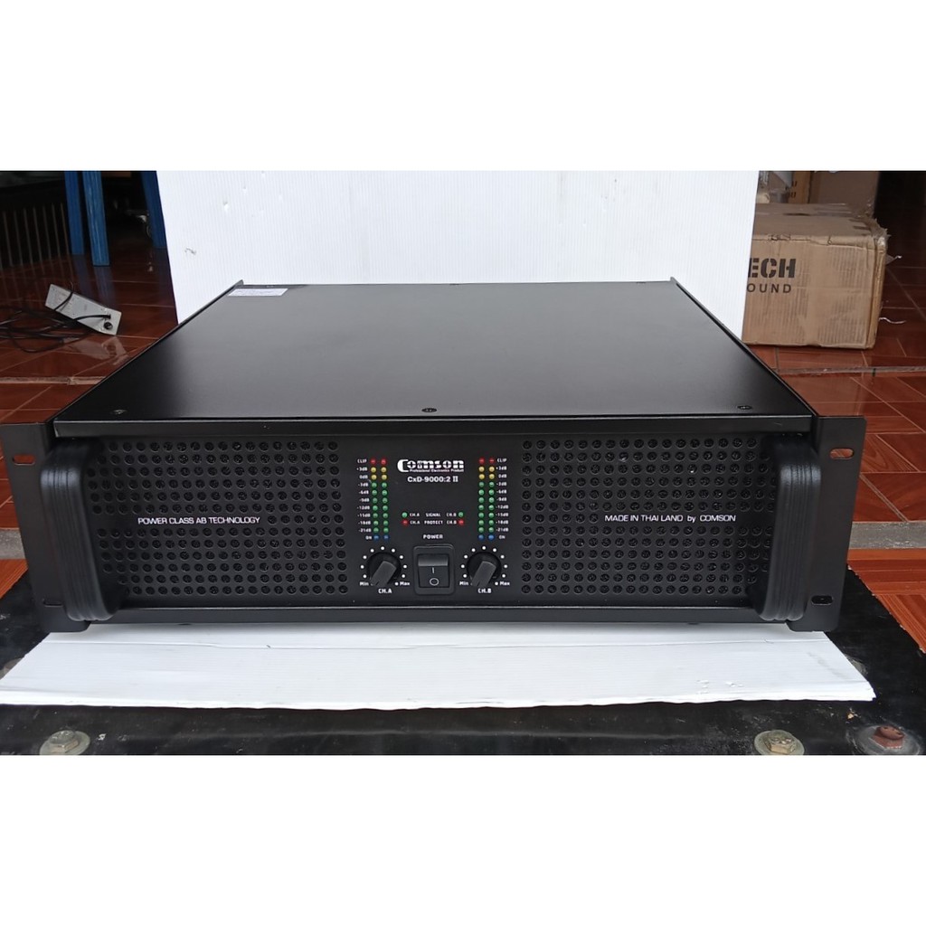 พาวเวอร์COMSON STEREO POWER AMPLIFIER CxD-9000B