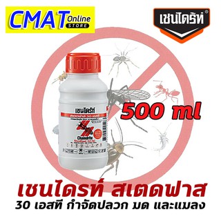 Chaindrite เชนไดร้ท์ สเตดฟาส 30 เอสซี น้ำยาฆ่าปลวก น้ำยากำจัดปลวก น้ำยากำจัดมด น้ำยากำจัดแมลงอื่นๆ ขนาด 500ml