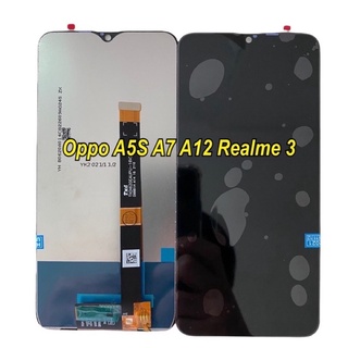 จอ+ทัชสกรีน  LCD Display oppo a5s  a12 realme3 ใช้ด้วยกันได้ มีของแถม  ฟิล์มกระจก+ชุดไขควง+กาว