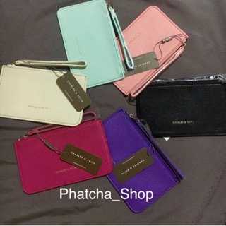 🎀กระเป๋าสตางค์คล้องมือCharles&amp;Keith🎀