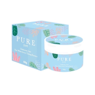 PURE underarm care ครีมเพียว ครีมทารักแร้ขาวเนียน หมดปัญหาเลเซอร์ 50 g.