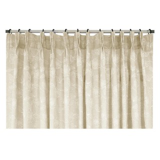 ผ้าม่านจีบ CHILD FREEDOM STYLE KIRA 185X220 ซม. สีครีม ผ้าม่านประตู CURTAIN ผ้าม่านและมู่ลี่