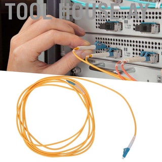 สายเคเบิ้ลไฟเบอร์ออปติคอล 3 เมตร Lc Upc To Single Mode Optical 2 ชิ้น