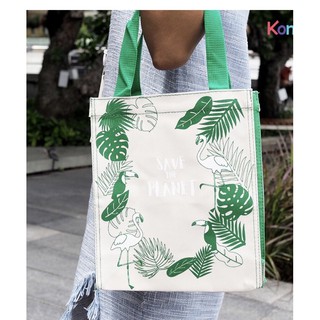 กระเป๋าผ้า save the world tote bag