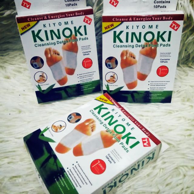 KINOKI CLEANSING DETOX FOOT PAD