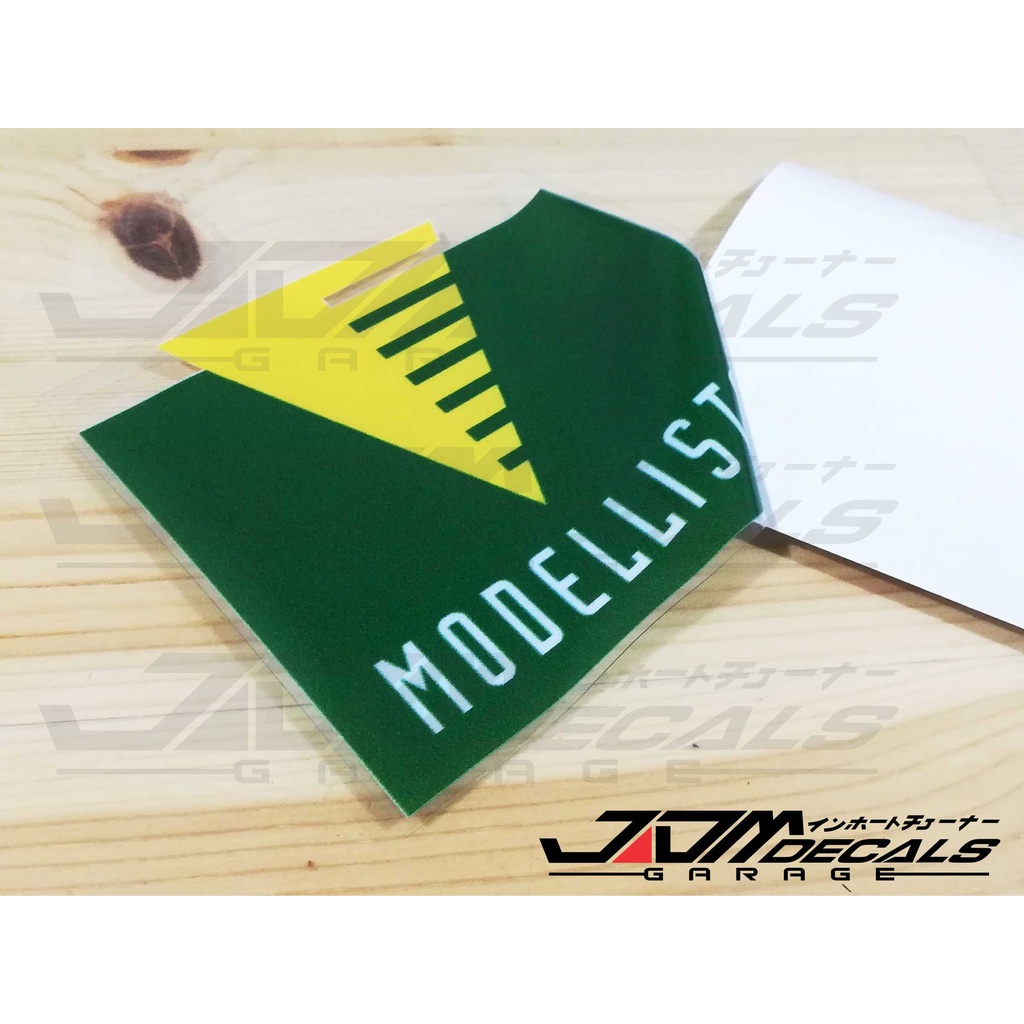 Modellista สติ๊กเกอร์ติดกระจกรถยนต์