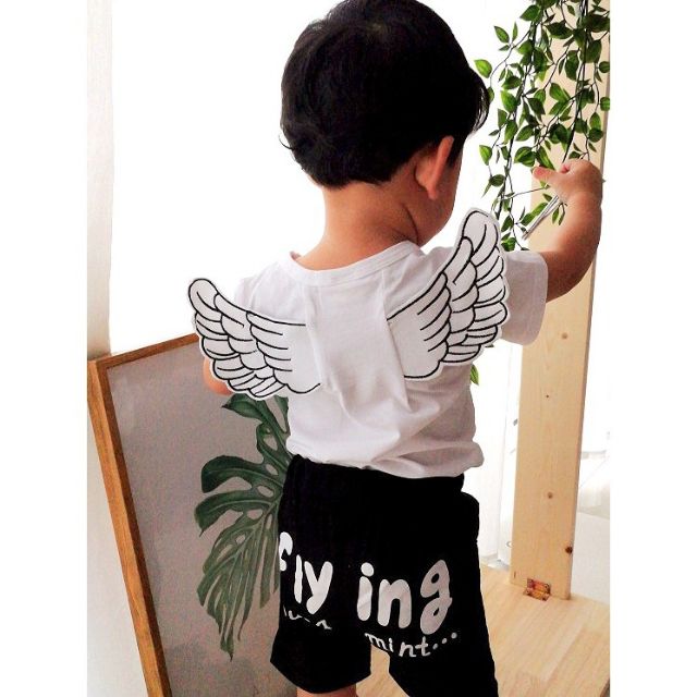 Baby Monsta ชุดเสื้อผ้าเด็ก Angel Wings สไตล์เกาหลี