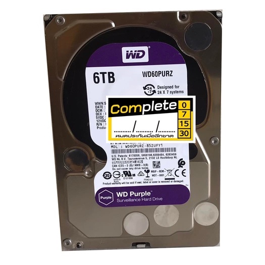 WD-6TB-PUPPLE-5640RPM-256MB-SATA3-WD63PURZ
