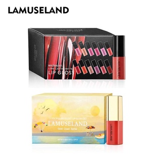 LAMUSELAND ลิปสติกกันน้ำ ติดทนนาน 12 ชิ้น / ล็อต L18L12/LA0007