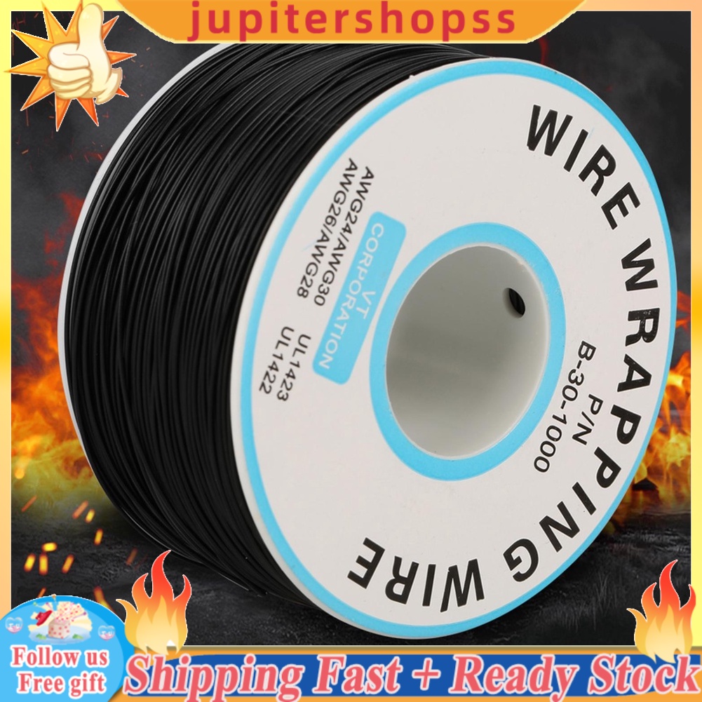Jupiter 1Roll Wire-Wrapping Single Copper Wire Strand 30AWG Cable