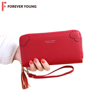 TForever Young-กระเป๋าสตางค์สไตล์เกาหลี ของเเท้ 100% หนัง PU เกรดพรีเมี่ยม รุ่น LN-576