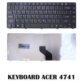 คีย์บอร์ด Notebook ACER Aspire 4741 4741G 4741Z 4741ZG (ไทย-อังกฤษ).