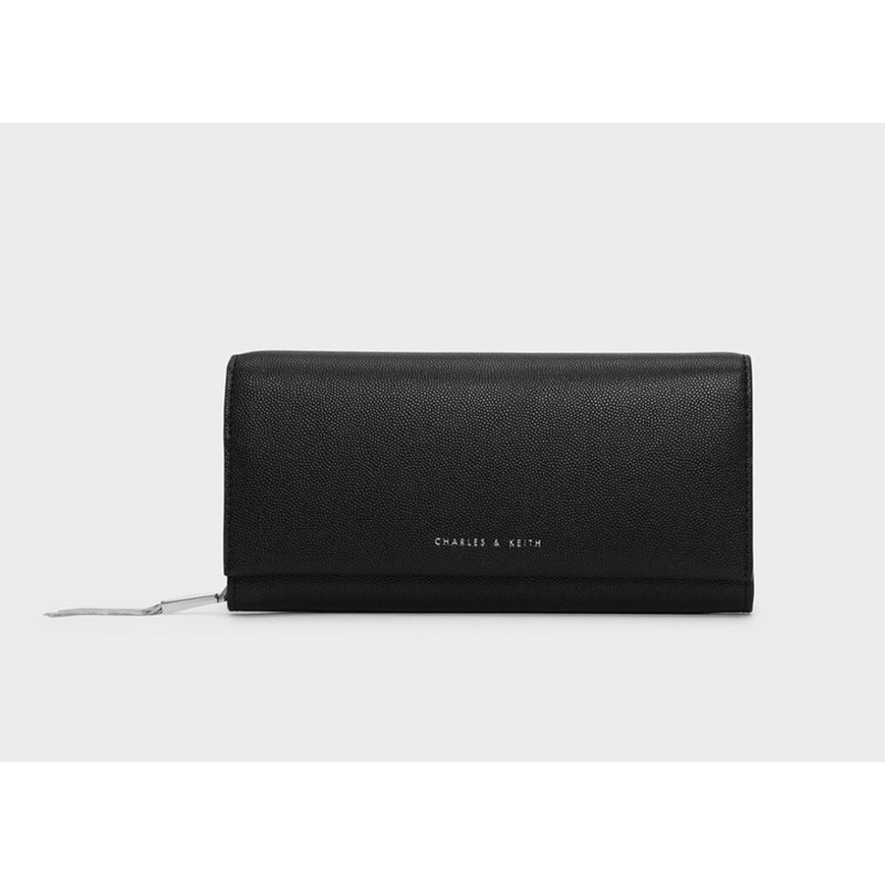 กระเป๋าตังค์ใบยาวCharles&keith รุ่นTassel Detail Long Wallet - Black