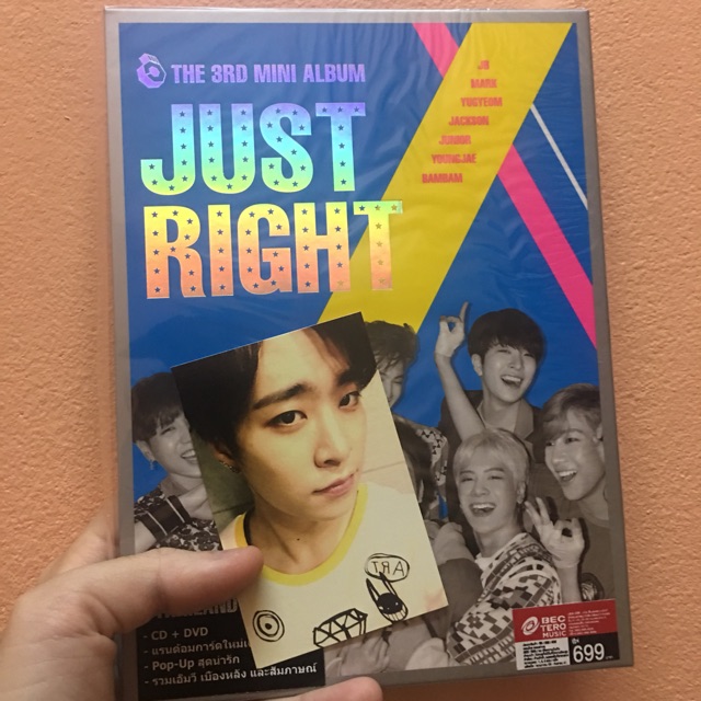 อัลบั้ม GOT7 Just Right album+card ของครบ