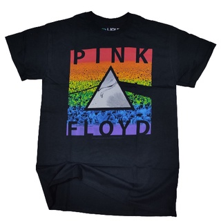 เสื้อยืดคอกลม[COD] เสื้อยืดวง PINK FLOYD ลิขิสทธิ์แท้ ปี2016 oversizeS-5XL