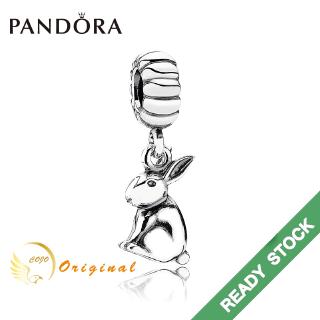 Pandora สายเงิน 925 รูปกระต่าย 12 ราศี DIY 791101 เครื่องประดับ จี้ลูกปัด DIY ของขวัญวันเกิด สําหรับสุภาพสตรี p825