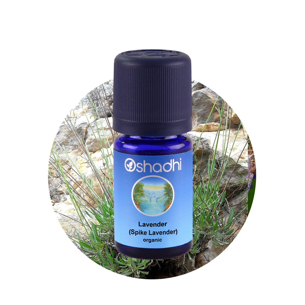 Oshadhi - Lavender (Spike Lavender) organic essential oil 10 ml