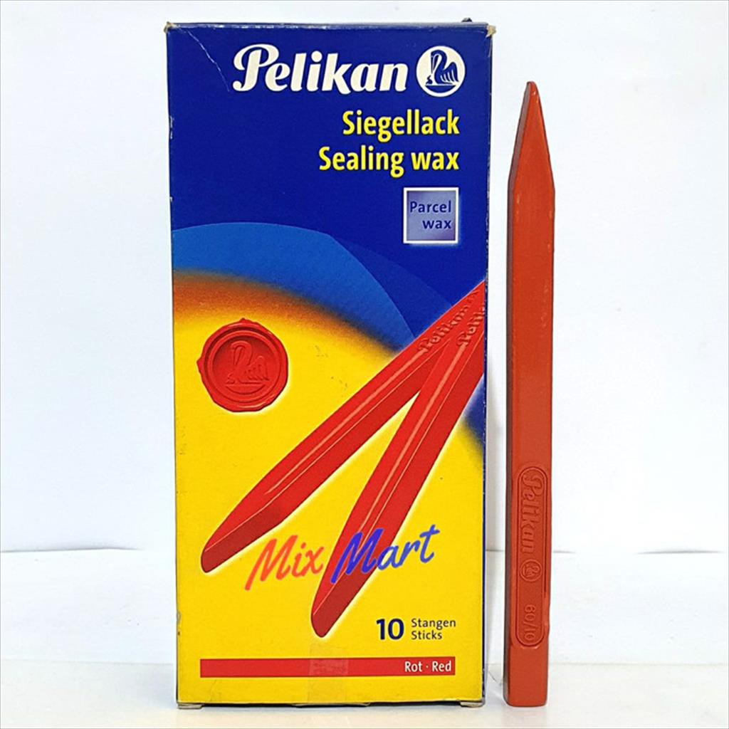 Pelikan Red Siegellack แว็กซ์ปิดผนึก - ขี้ผึ้งพัสดุ