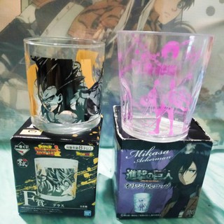 ลิขสิทธิ์แท้ แก้วน้ำ แก้ว ผ่าพิภพไททัน ดราก้อนบอล อนิเมะ ญี่ปุ่น Dragon Ball Attack on Titan Anime Glass