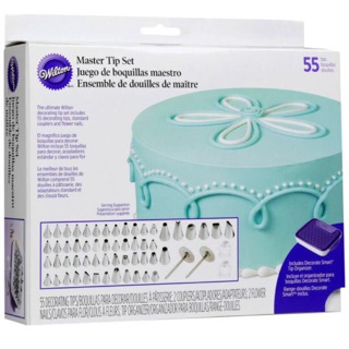 WILTON STAINLESS STEEL MASTER TIP SET 55 pcs