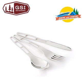 Glacier Stainless 3 pc. Ring Cutlery 61003 ชุดช้อน ส้อม และมีด