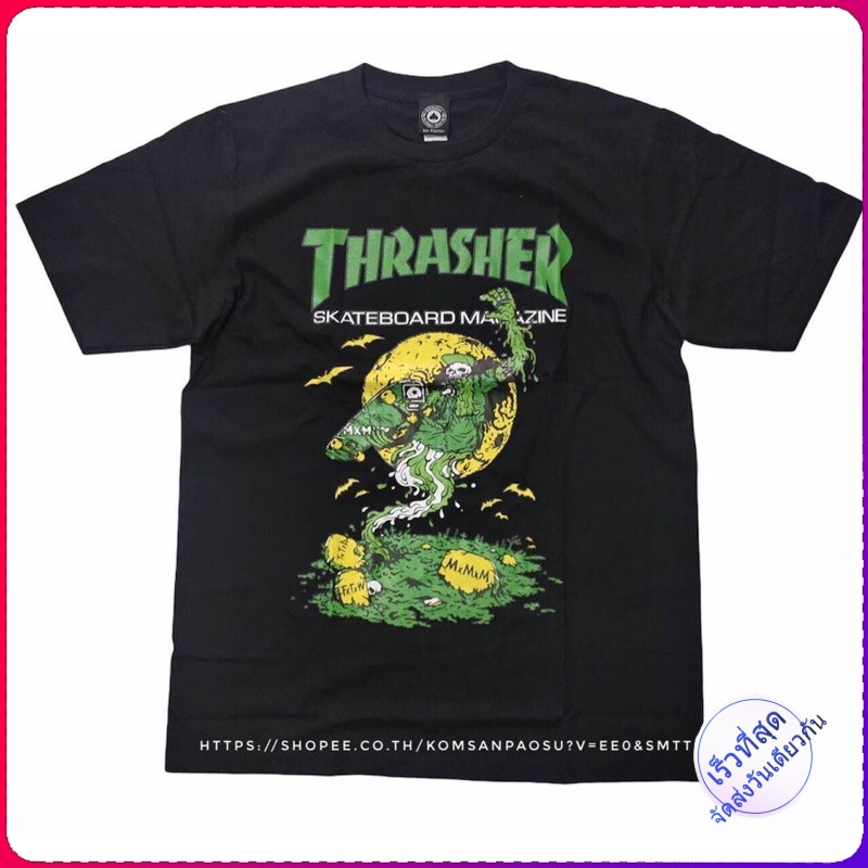เสื้อ Thrasher skateboard เสื้อยืด THRASHER SKATEBOARD