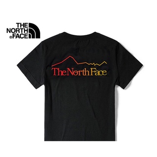 Thenorthface เสื้อยืดแขนสั้น แขนห้าส่วน เหมาะกับฤดูใบไม้ผลิ และฤดูร้อน สําหรับผู้ชาย 5K1BS-5XL