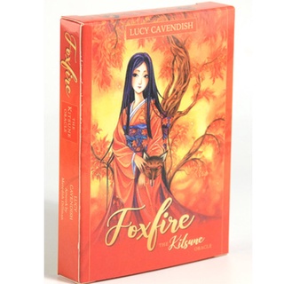 การ์ดเกม Foxfire The Kitsune Oracle สําหรับเล่นเกมส์