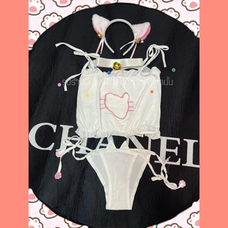 เซ็ตชุดนอนพร้อมปลอกคอ (นต2/3) (สินค้าพร้อมส่ง)