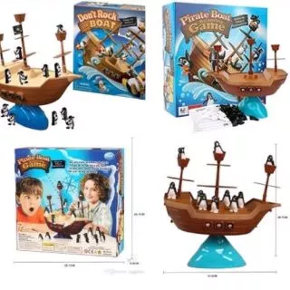 เกมส์นกแพนกวินตกเรือโจรสลัด เกมส์นกเพนกวิน Pirate Boat Balancinggame เรือเพนกวิ้น 1240