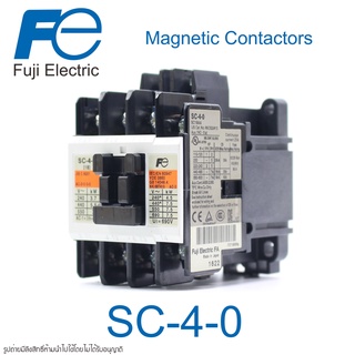 FUJI SC-4-0 Fuji Electric MAGNETIC CONTACTORS Fuji Electric แมกเนติกคอนแทกเตอร์ FUJI SC-4-0 FUJI ELECTRIC