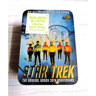 (Sealed Box) กล่องการ์ดเหล็ก สตาร์ เทร็ค (STAR TREK THE ORIGINAL SERIES 30TH ANNIVERSARY)