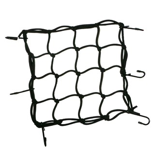 ตาข่ายคลุมตะกร้าหน้ารถมอเตอร์ไซด์ 30×30 ซม. | NETTING 6 HOOKS SIZE 30 x 30 CM.