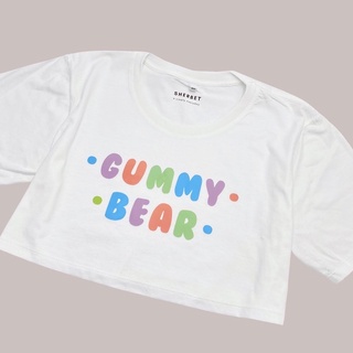 sherbettee|เสื้อยืดลาย gummy bear