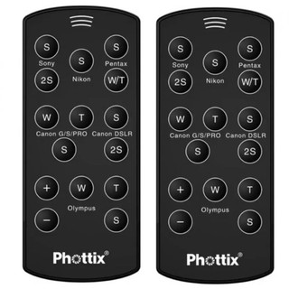 Phottix 6 in 1 IR Remote 2 Pcs.