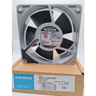 พัดลม fan omrom model R87F-A4A15HP ขนาด4.5นิ้ว