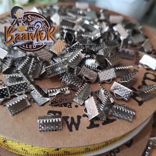 10mm 12pcs BGO8001 ตัวหนีบฟันปลา จิ๋ว 10 มิล จำนวน 12 ชิ้น for beads , for ribbon