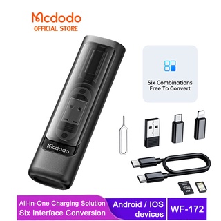 Mcdodo อะแดปเตอร์แปลงสายชาร์จ USB WF-172 All-in-One สําหรับ Android Ios