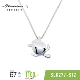 Memorine Jewelry สร้อยคอพร้อมจี้เงินแท้ 925 : SLK277-ST2