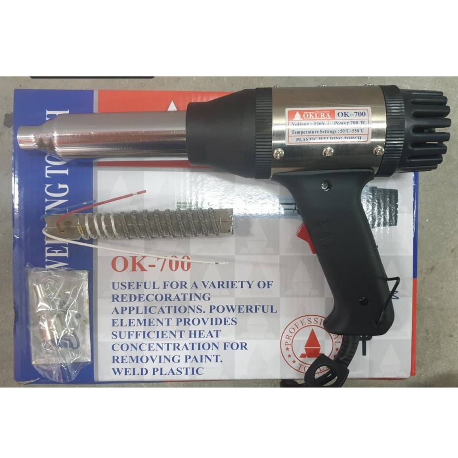 เครื่องเชื่อมพลาสติค PVC OKURA OK-700