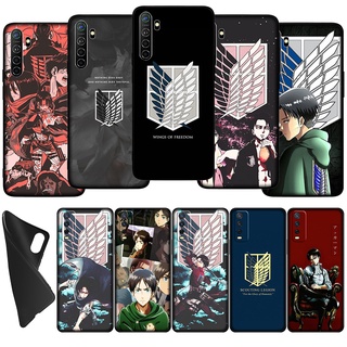 เคสซิลิโคนนิ่ม ลาย Attack on Titan AU7 สําหรับ Vivo Y53 Y55 Y55S Y69 Y71 Y81 Y81S