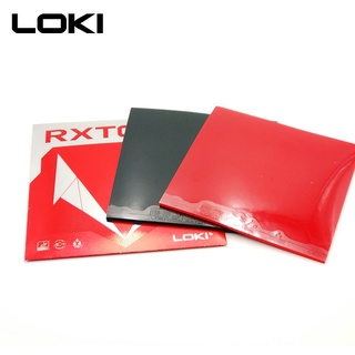 ราคาLoki RXTON1 ITTF ยางปิงปอง กึ่งเหนียว ฟองน้ําแข็ง สีแดง สําหรับปิงปอง