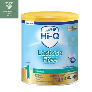 ***หมดอายุ 1/2025***  Hi-q Lactose free 400 g.