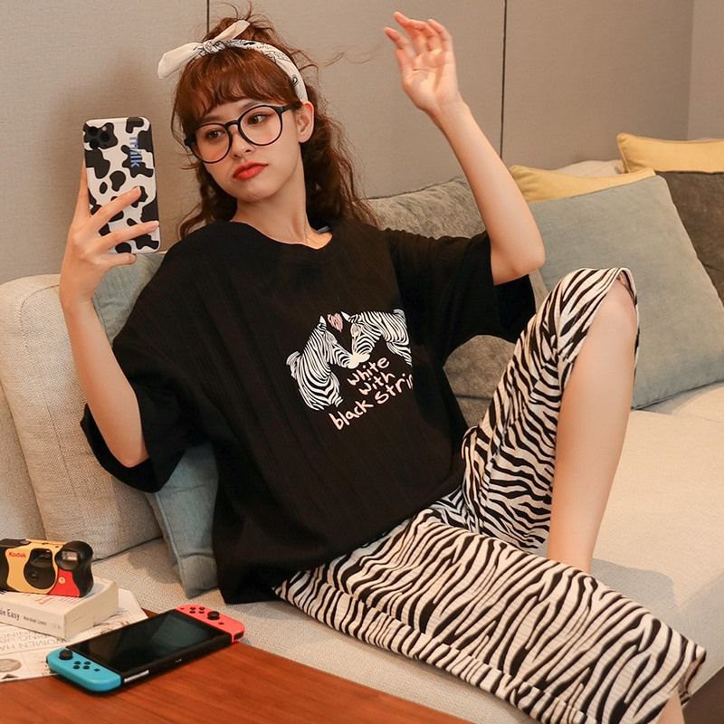 PYJAMAS COTTON WOMEN ของแท้/BAJU TIDUR/PAJAMAS