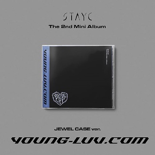 Stayc [YOUNG-LUV.COM] 2nd album JEWEL CASE CD + PhotoBook + Card + Store Gift