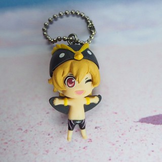 Free! Iwatobi Swim Club Kigurumi (Costumed) Nagisa Figure Keychain ~ Nagisa Hazuki