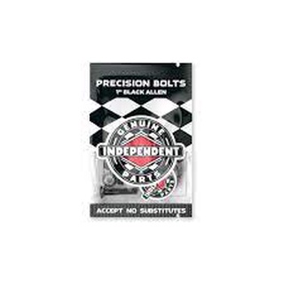 Inderpendent Precision Bolts  Allen 1" Black